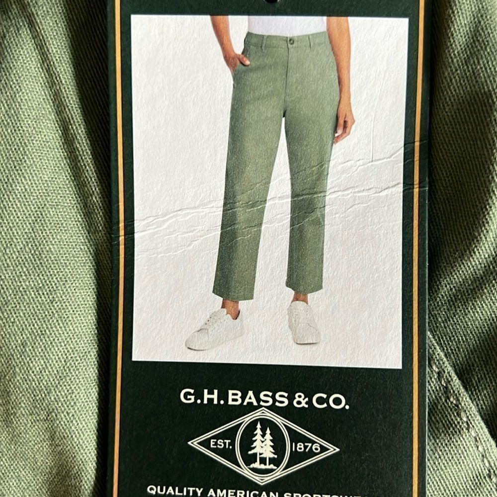 G.H. Bass & Co. Ladies' Chino Ankle Pant